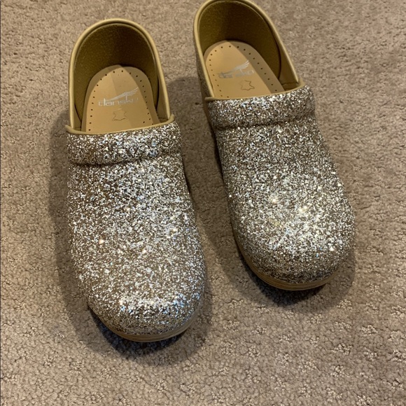 Dansko Glitter Clogs - Picture 1 of 5